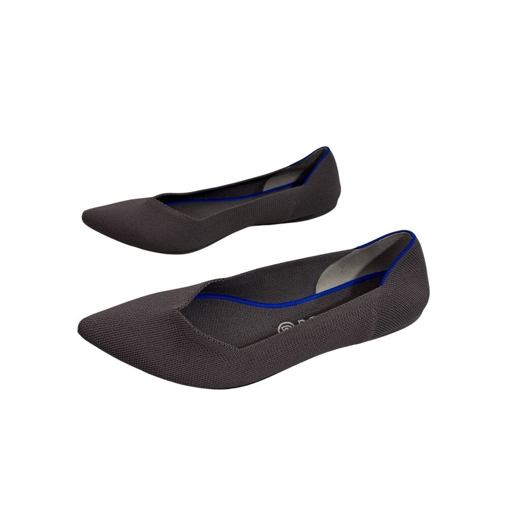 Rothy’s The Point Mink Dusty Purple Pointed Toe Flats Women’s Size 11 Silp aOn - Picture 6 of 11